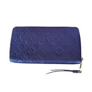 Louis Vuitton Monogram Empreinte Zippy Wallet